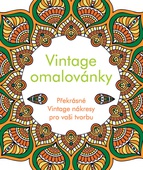 obálka: Vintage omalovánky - Překrásné Vintage nákresy pro vaši tvorbu