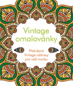 obálka: Vintage omalovánky - Překrásné Vintage nákresy pro vaši tvorbu