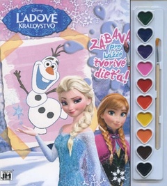 obálka: Zábava pre každé tvorivé dieťa! Ľadové kráľovstvo
