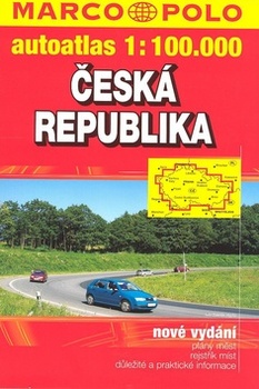 obálka: Autoatlas Česká republika 1:100 000