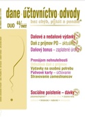 obálka: DUO 4-5/2022 - Dane, účtovníctvo, odvody bez chýb, pokút a penále