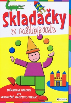 obálka: Skladačky z nálepiek – žltý zošit