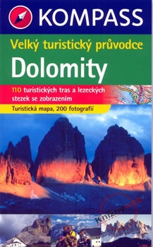 obálka: Dolomity - velký turistický průvodce Kompass