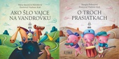 obálka: Ako šlo vajce na vandrovku / O troch prasiatkach