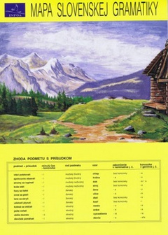 obálka: Mapa slovenskej gramatiky