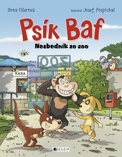 obálka: Psík Baf – Nezbedník zo zoo