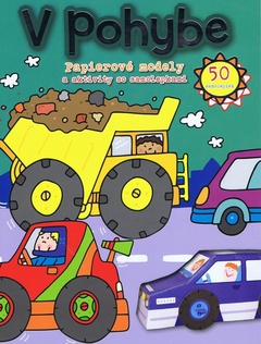 obálka: V pohybe - Papierové modely a aktivity so samolepkami