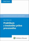 obálka: Praktikum z trestného práva procesného