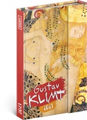 obálka: diár Gustav Klimt 2021