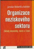 obálka: Organizace neziskového sektoru - 3. vydání