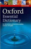 obálka: Oxford essential sictionary - elemetary/pre - intermediate