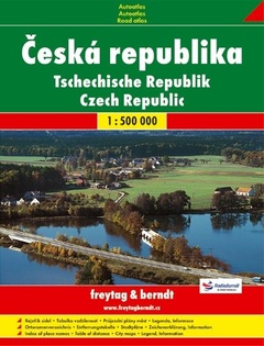 obálka: Autoatlas Česká republika 1:500 000