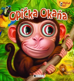 obálka: Pohyblivé očká – Opička Okaňa