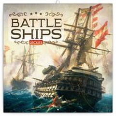 obálka: Poznámkový kalendář Bitevní lodě 2021