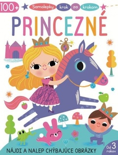 obálka: Princezné - Samolepky krok za krokom
