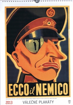 obálka: Kalendář vojenské plakáty 2013