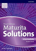 obálka: Maturita Solutions, 3rd Edition Intermed
