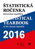 obálka: Štatistická ročenka Slovenskej republiky 2016 + CD