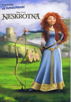 obálka: Neskrotná - kniha so samolepkami