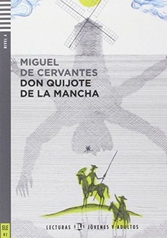 obálka: Don Quijote de la Mancha+ CD (B2)