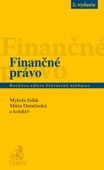 obálka: Finančné právo, 2. vydanie