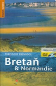 obálka: Bretaň & Normandie - turistický průvodce Rough Guide + DVD