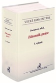 obálka: Zákonník práce. Komentár. - 3. vydanie