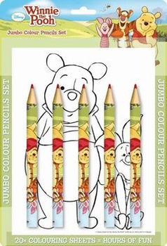 obálka: Omalovánka s maxi pastelkami Medvídek Pú