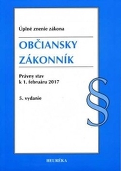 obálka: Občiansky zákonník. Úzz, 5. vydanie