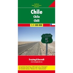 obálka: Čile 1:1 500 000 automapa