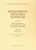 obálka: Monumenta Vaticana Slovaciae II.