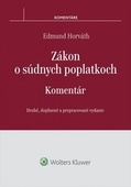 obálka: Zákon o súdnych poplatkoch - komentár