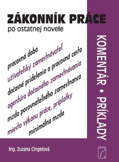 obálka: Zákonník práce s komentárom po ostatnej novele (2019)