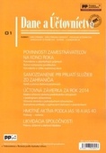 obálka: Dane a účtovníctvo 1/2015 Povinnosti zamestnávetľov...