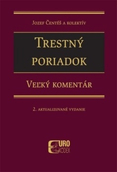 obálka: Trestný poriadok - veľký komentár, 2. vydanie