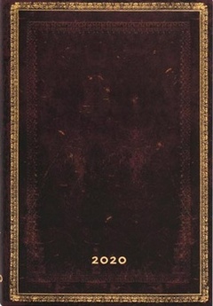 obálka: Diář Black Moroccan 2020 HOR