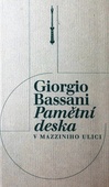obálka: Pamětní deska v Mazziniho ulici