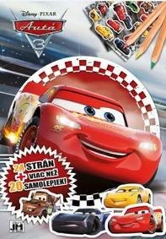 obálka: Vymaľovanka A4+/ Cars 3