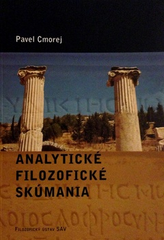 obálka: Analytické filozofické skúmania  