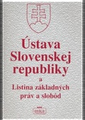 obálka: Ústava Slovenskej republiky a Listina základných práv a slobôd
