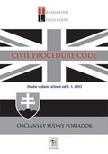 obálka: Civil Procedure Code (účinný od 1.1.2013)