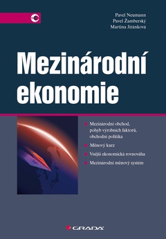 obálka: Mezinárodní ekonomie