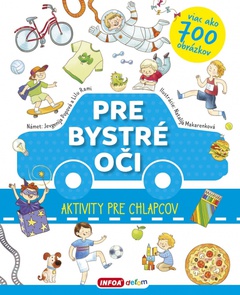 obálka: Pre bystré oči - aktivity pre chlapcov