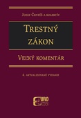 obálka: Trestný zákon - Veľký komentár, 4. aktualizované vydanie