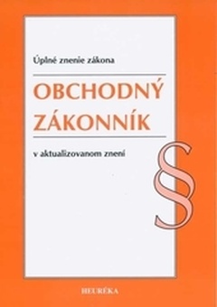 obálka: Obchodný zákonník. Úzz, 2016