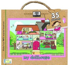 obálka: Jillian Phillips | My Dollhouse:Giant Floor Puzzle