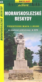 obálka: Moravskoslezské Beskydy 1:50 000