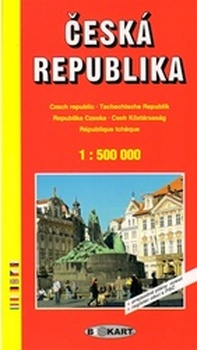 obálka: Česká republika 1:500 000 automapa