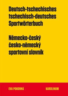 obálka: Německo-český a česko-německý sportovní slovník