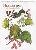 obálka: Herbář Jiřinky Kaplické - nástěnný kalendář 2015